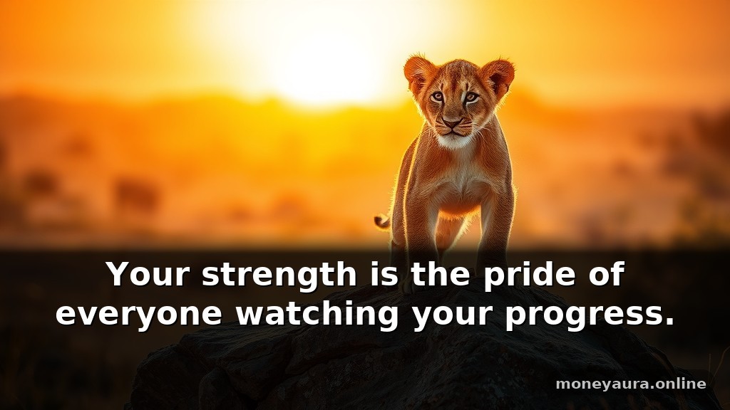 Heartfelt lion puns for cards about courage